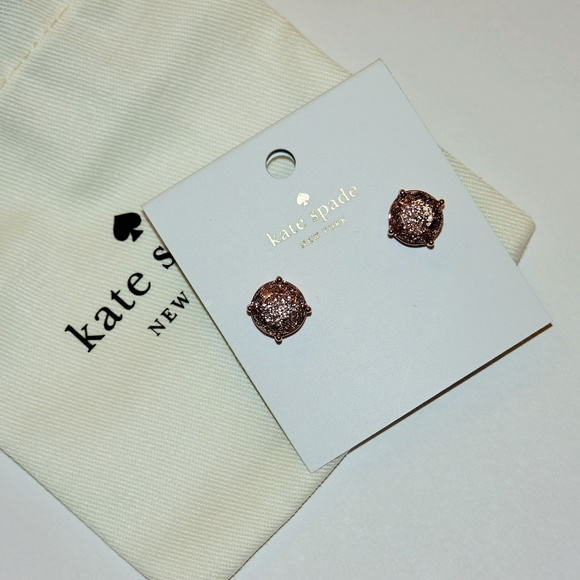 Kate Spade Gumdrop Glitter Studs - Picture 4 of 4
